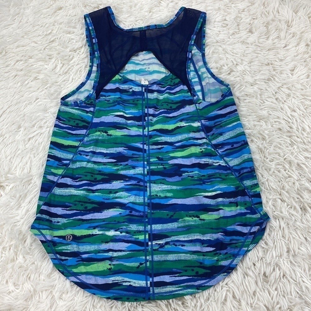 Lululemon Sculpt Tank Seven Wonders Multi / Hero Blue View 4